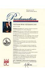District of Columbia Proclamation (2018)